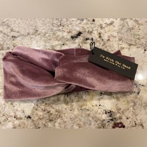 Gorgeous Joplin Light Purple Velvet Twist Head Band | NWT | Handmade in US